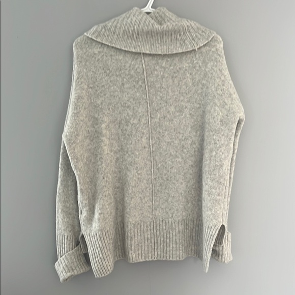 Cozy Gray Turtleneck Sweater - Picture 8 of 8